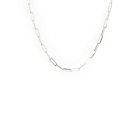 The Paperclip Bracelet in Silver